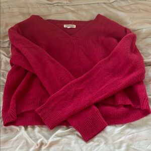 Women's Red Sweater